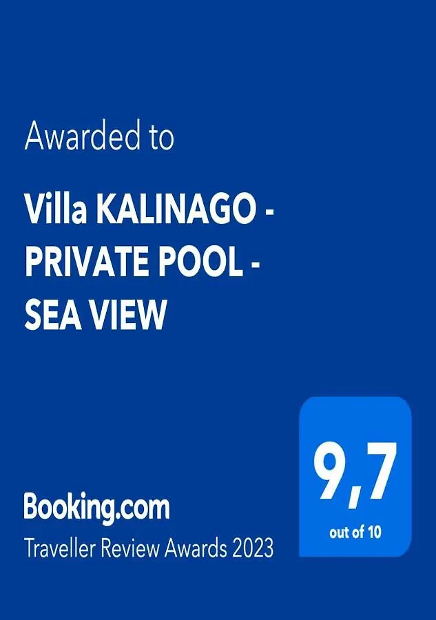 Villa KALINAGO - PRIVATE POOL - SEA VIEW Rovanjska